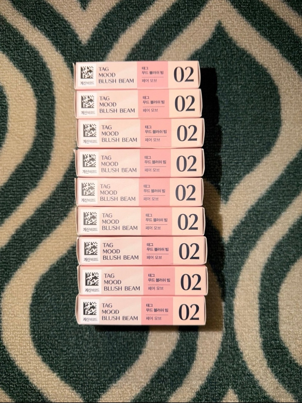 9x Tag Mood Blush Beam 02 Soft Pink Glow